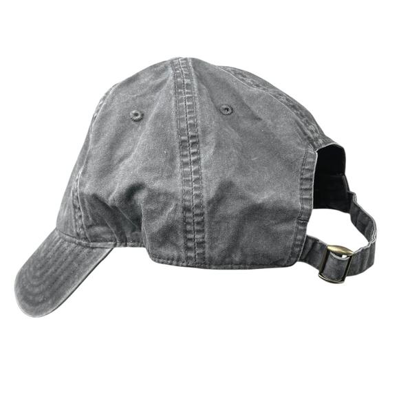 Otto BAD BOYS SKULL Womens Gray Embroidered Adjustable Baseball Hat Cap One Size - Picture 3 of 4